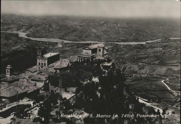 San Marino Repubblica Panorama