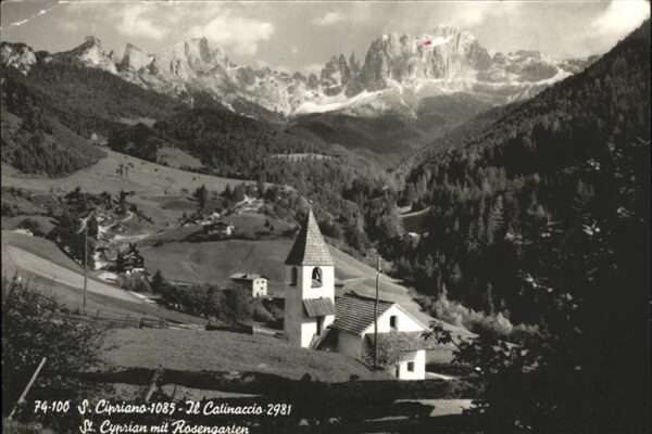 St Cyprian mit Rosengarten