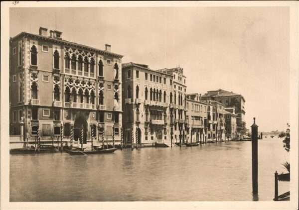 Venedig Venezia Palazzi Cavalli und Barbaro am Canale G