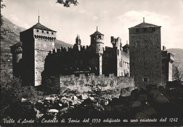 Aosta Castello di Fenix  Valle d Aosta