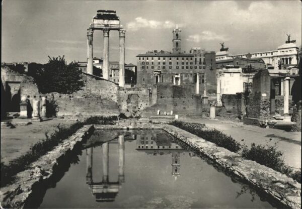 Rom Roma Foro Romano Vasca delle Vesteli Tempio