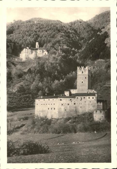 Burgeis Vinschgau Stift Marienberg mit der Fürstenburg
