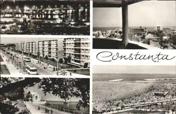 Constanta Teilansichten Uferstrasse Strand