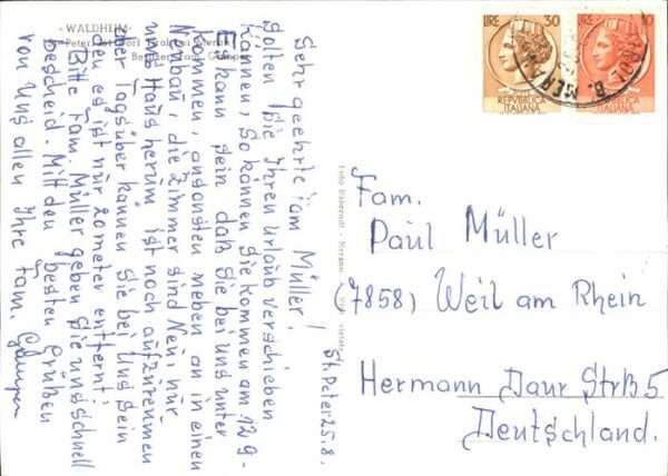 Dorf Tirol Pension Waldheim St. Peter – Bild 2