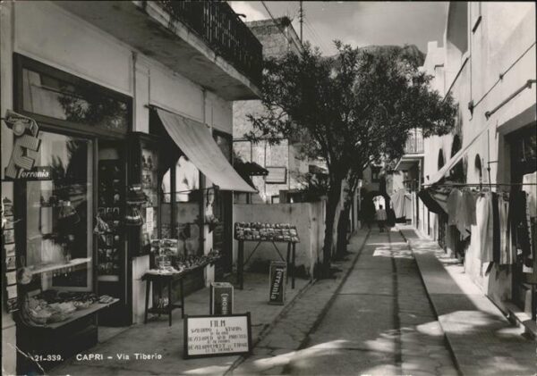 Capri Via Tiberio