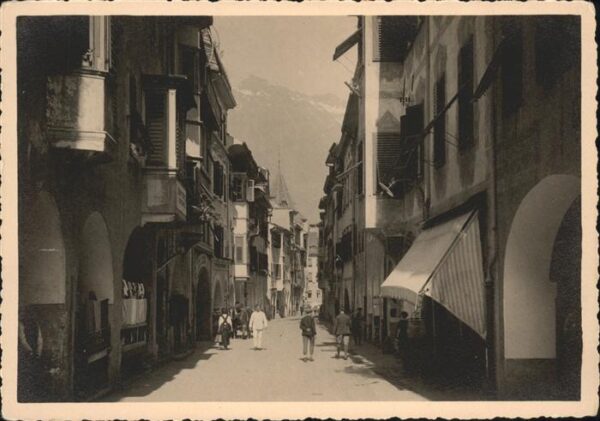 Merano Meran Via Portici Laubengasse