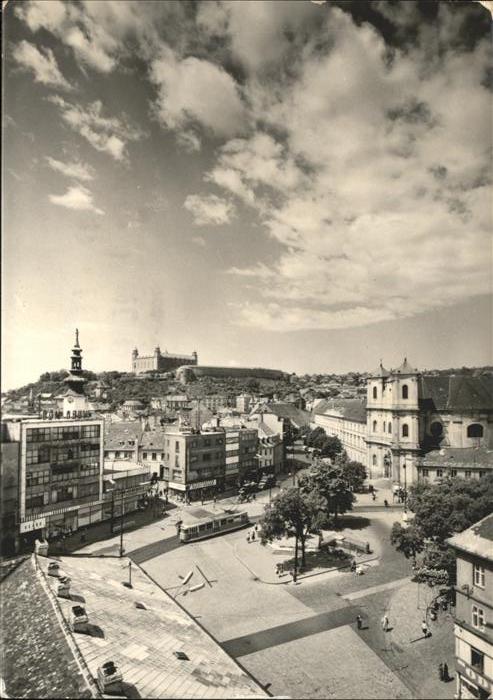 Bratislava Pressburg Pozsony Hurbanovo namestie Hurban Square Schlos