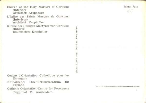 Gorinchem Kirche der Heiligen Märtyrer von Gorkum – Bild 2