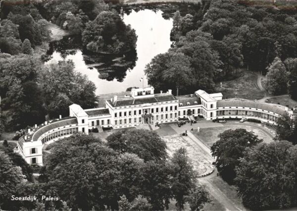 Soestdljk Paleis Schloss Fliegeraufnahme