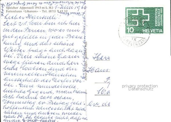 Appenzell IR Ferienhaus Libanon – Bild 2