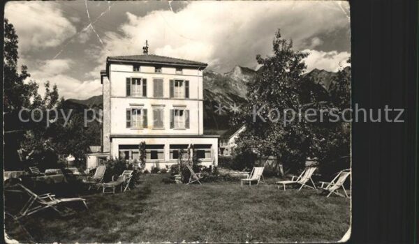 Bad Ragaz Ragatz Pension Bergadier