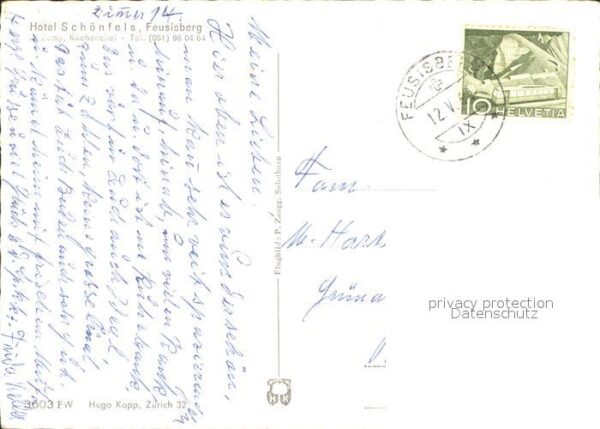 Feusisberg Fliegeraufnahme Hotel Schönfels – Bild 2