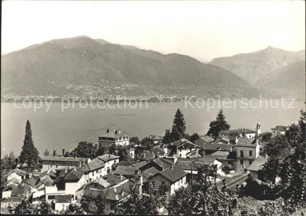 Gambarogno TI Panorama am Lago Maggiore