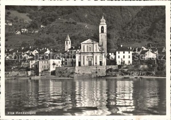 Gambarogno TI Ortsansicht Vira