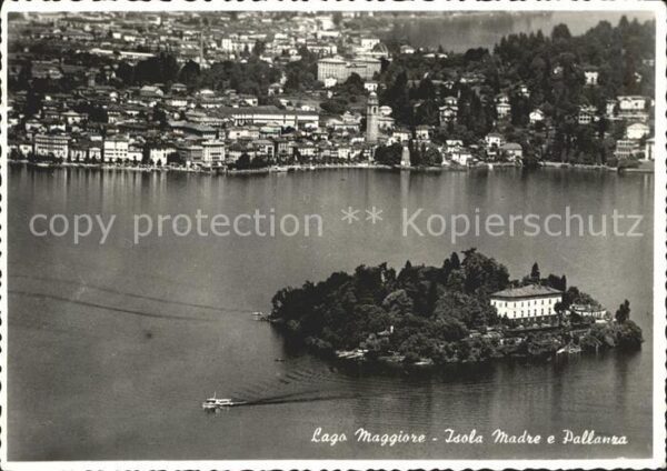 Lago Maggiore Isola Madre e Pallanza Aerofoto