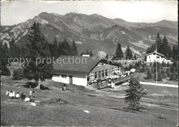 Helvetia Schweiz Bergrestaurant
