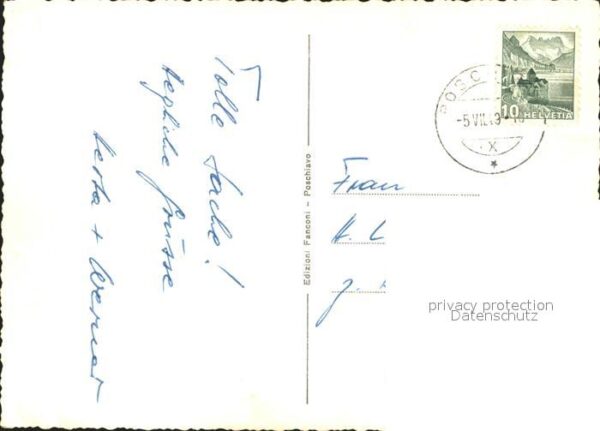 Helvetia Schweiz Val Poschiaro – Bild 2