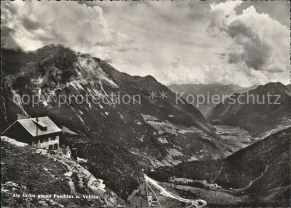 Helvetia Schweiz Alp Grüm