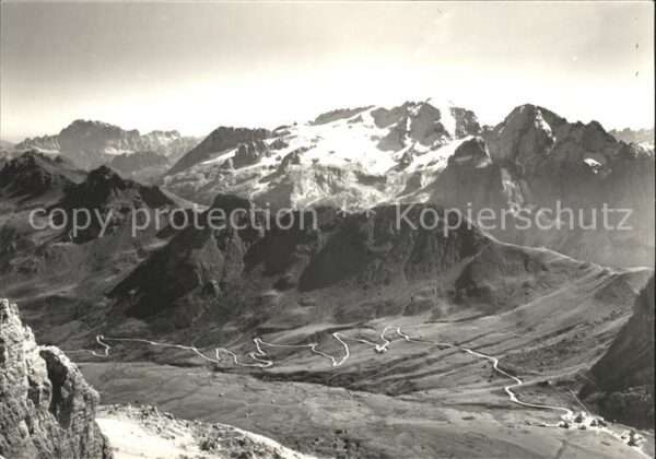 Passo Pordoi Strada Civetta Marmolada