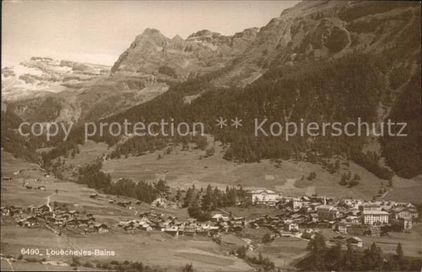 Helvetia Schweiz Loueche les Bains