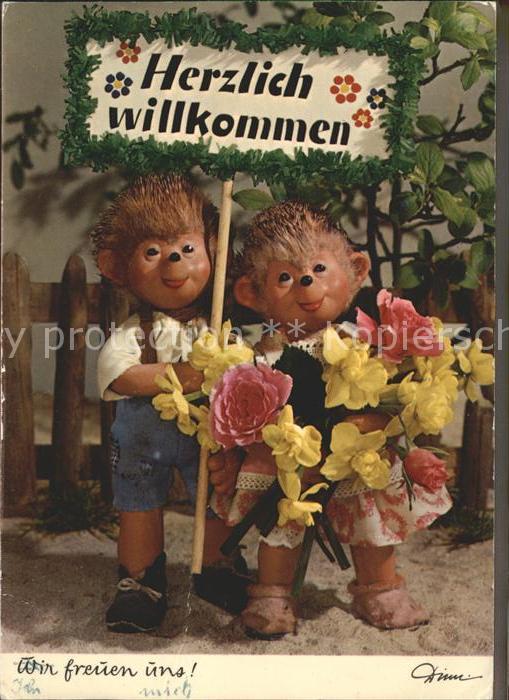 Mecki Nr. 435 Wir freuen uns Herzlich willkommen