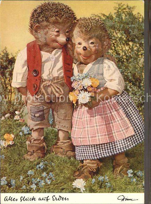 Mecki Nr. 308 Alles Glück auf Erden Blumen