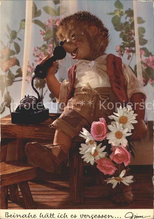Mecki Nr. 417 Telefon Anruf Blumen