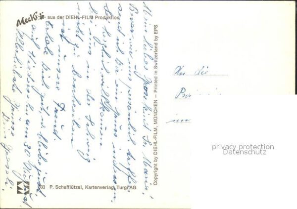 Mecki Nr. 303 Gruß Vogel Brief – Bild 2
