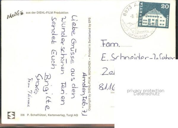 Mecki Nr. 356 Ski Skifahren – Bild 2