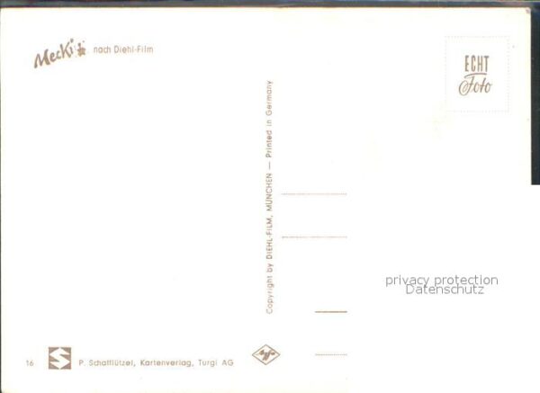 Mecki Nr. 16 angeln Angelrute Pfeife Frosch – Bild 2