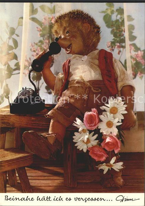 Mecki Nr. 417 Telefon Anruf Blumen