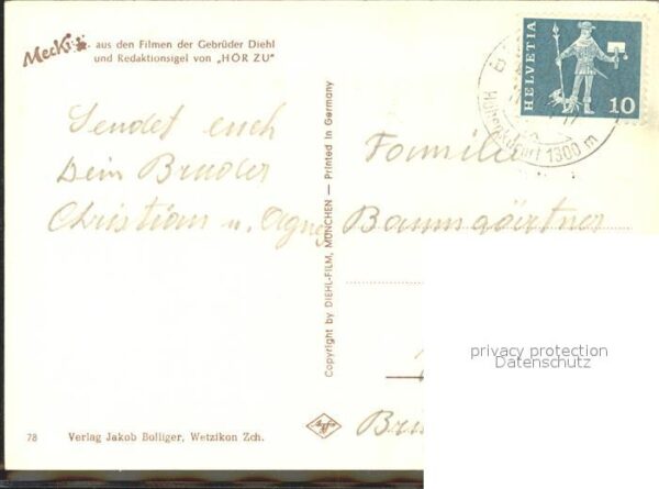 Mecki Nr. 78 Käfig Vogel – Bild 2