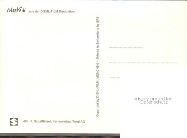 Mecki Nr. 415 Herzlich willkommen Herz malen Eime – Bild 2