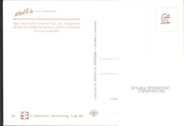 Mecki Nr. 507 Sternzeichen Krebs Hummer – Bild 2