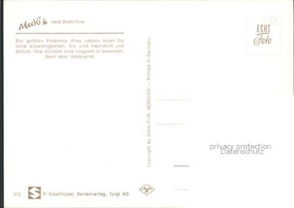 Mecki Nr. 512 Sternzeichen Schütze Schiessbogen B – Bild 2