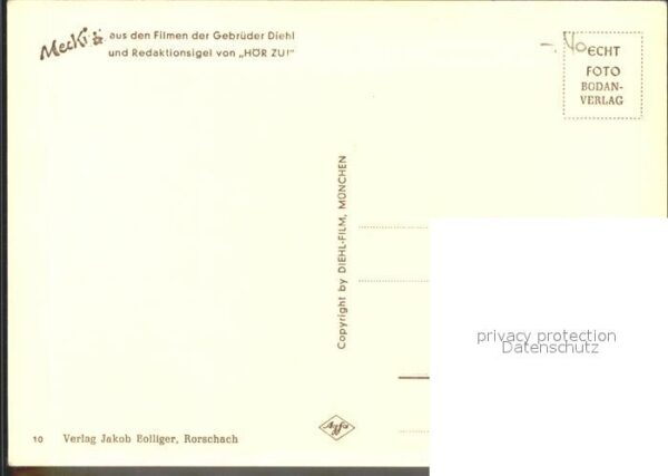 Mecki Nr. 10 Paar Baum – Bild 2