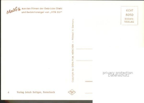 Mecki Nr. 6 Faden Nadel Fadenrolle – Bild 2