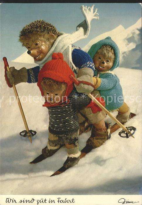 Mecki Nr. 356 Ski Skifahren Schal