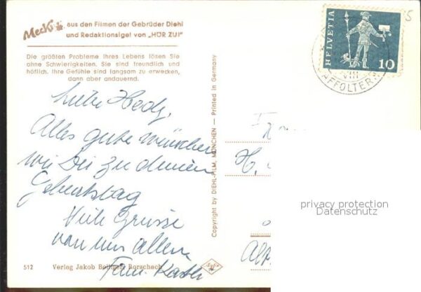 Mecki Nr. 512 Sternzeichen Schütze Schiessbogen B – Bild 2