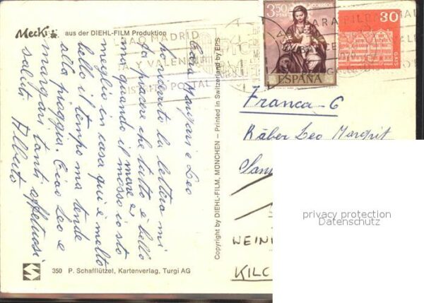 Mecki Nr. 350 Mecki-Kinder Papierboot – Bild 2