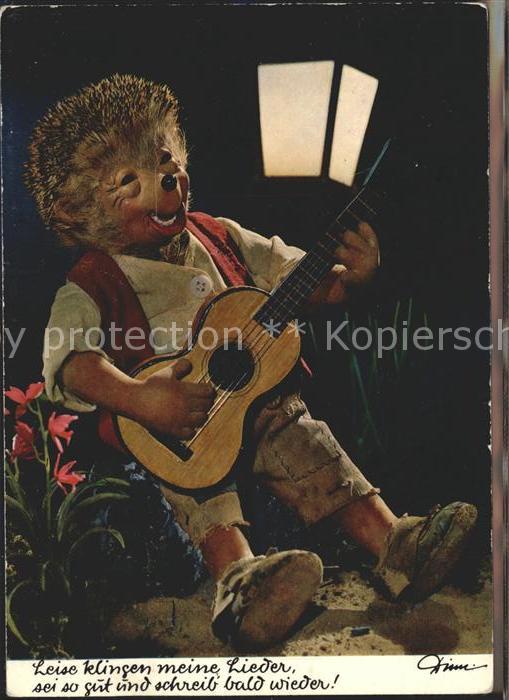 Mecki Nr. 319 Gitarre Laterne Musik