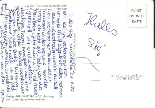 Mecki Nr. 303 Vogel Brief – Bild 2
