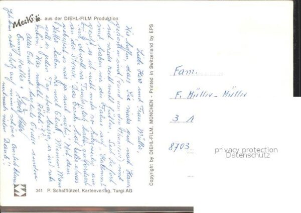 Mecki Nr. 341 Fernseher Zeitung Kerze – Bild 2