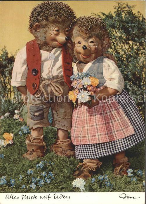 Mecki Nr. 308 Alles Glück auf Erden Blumen