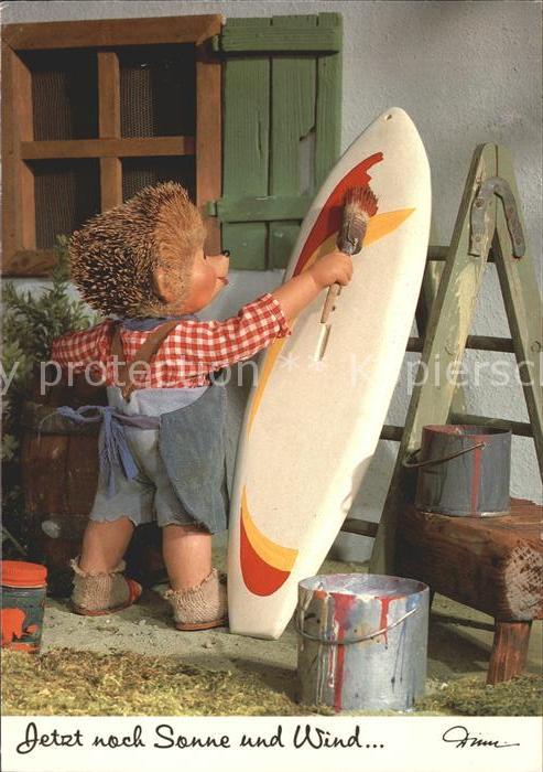 Mecki Nr. 510 Surfbrett malen Eimer