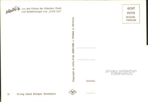 Mecki Nr. 28 Bier Holzsägebock Gesundheit – Bild 2