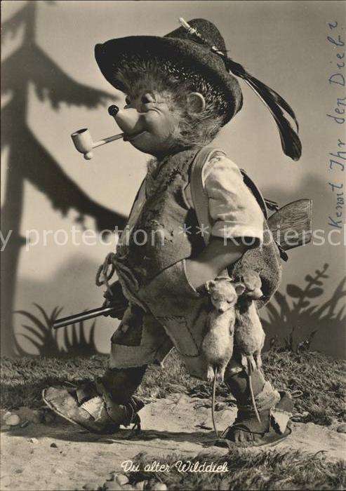 Mecki Nr. 64 Jagd Mäuse Gewehr Pfeife