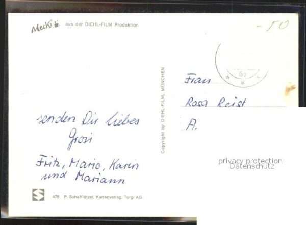 Mecki Nr. 478 Glückwunsch Geburtstag Geschenk Ros – Bild 2