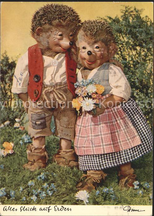 Mecki Nr. 308 Alles Glück auf Erden Blumen
