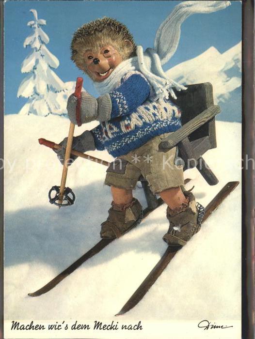 Mecki Nr. 355 Ski Skifahren Schal